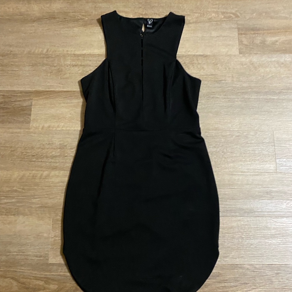 Black cocktail dress